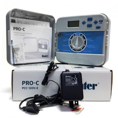 Контроллер Hunter PCC-1201i-E 12 зон полива Контроллер Hunter PCC-1201i-E 12 зон полива