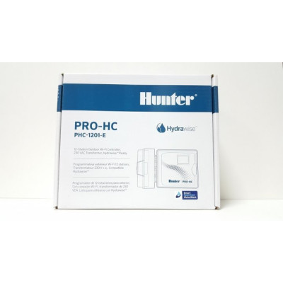 Wi-Fi контроллер Hunter PHC-1201E на 12 зон полива Wi-Fi контроллер Hunter PHC-1201E на 12 зон полива