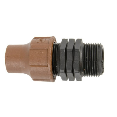 Муфта для капельной трубы 16 мм х 1/2” НР Rain Bird BF-82-50L Муфта для капельной трубы 16 мм х 1/2” НР Rain Bird BF-82-50L