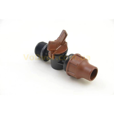 Кран шаровой Rain Bird BF-82L 16мм х3/4" НР Кран шаровой Rain Bird BF-82L 16мм х3/4" НР