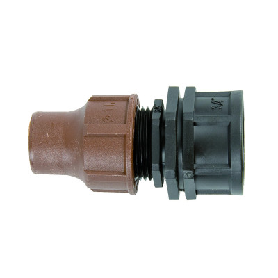 Муфта для капельной трубы 16 мм х 3/4” ВР Rain Bird BF-62-75L Муфта для капельной трубы 16 мм х 3/4” ВР Rain Bird BF-62-75L