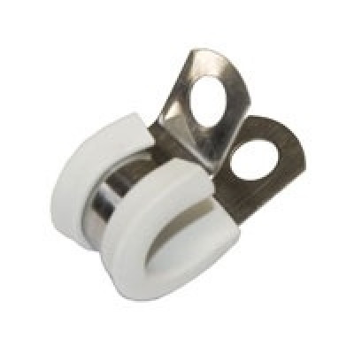 Хомут Tecnocooling 3/8'' с каучуковой вкладкой, БЕЛЫЙ (ЕС400027) Хомут Tecnocooling 3/8'' с каучуковой вкладкой, БЕЛЫЙ (ЕС400027)